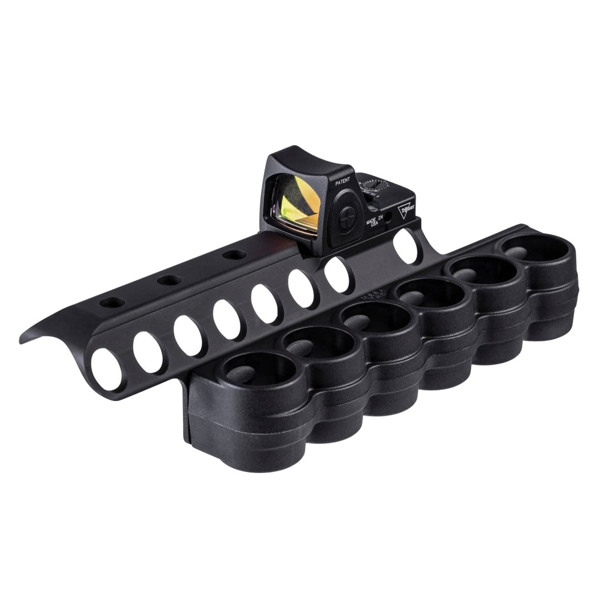 Mesa Tactical SureShell 12 Gauge Carrier w/Reflex Mount, 6 Shells Black