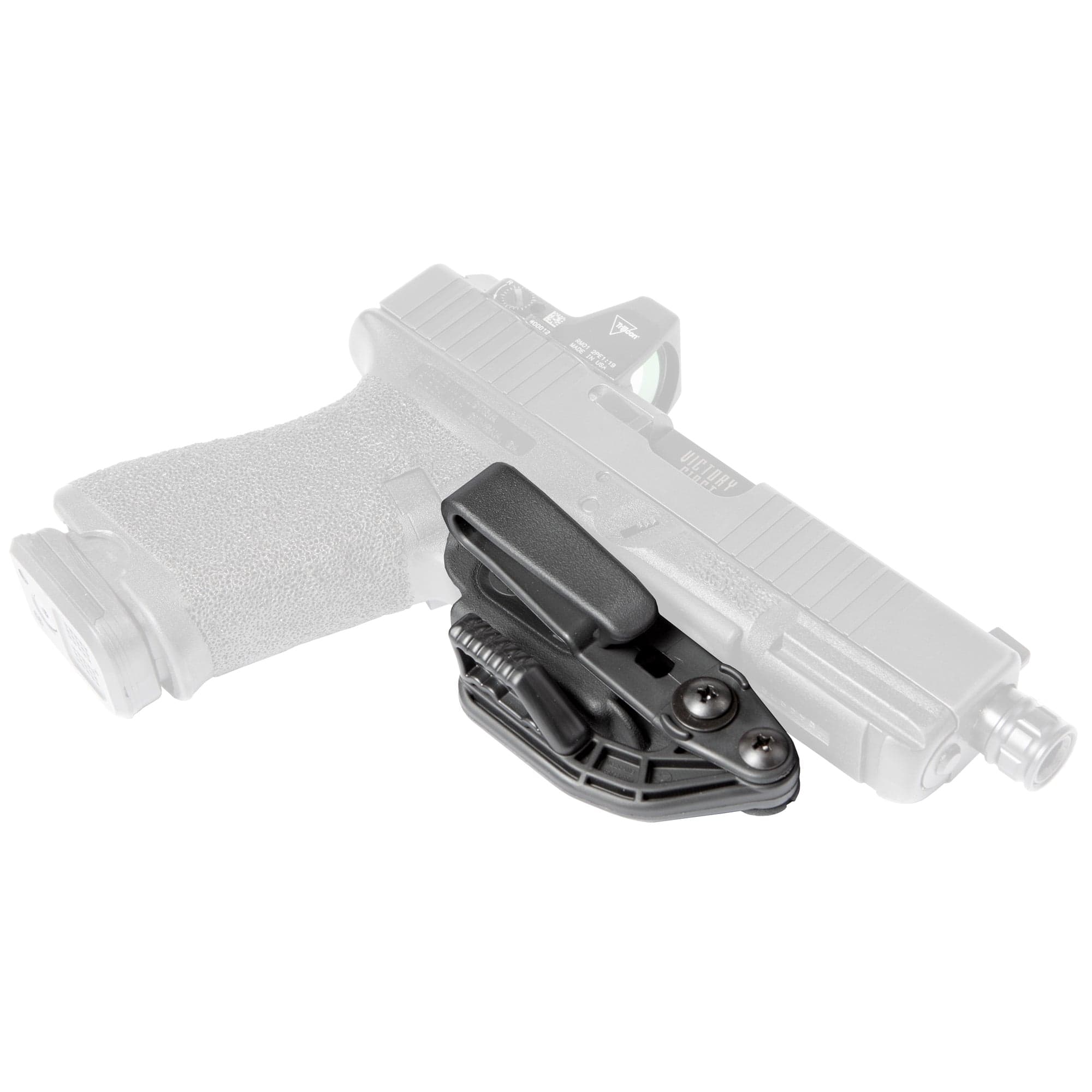 Raven Concealment Ambidextrous IWB Holster for Glock Pistol Models, Black - VG2GLBKOHADV