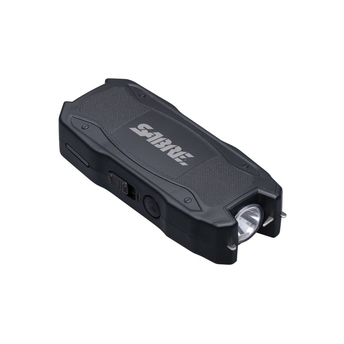 Sabre AKA Security Equipment Corp 2-in-1 Stun Gun w/Flashlight/Battery Strength Indicator, Black