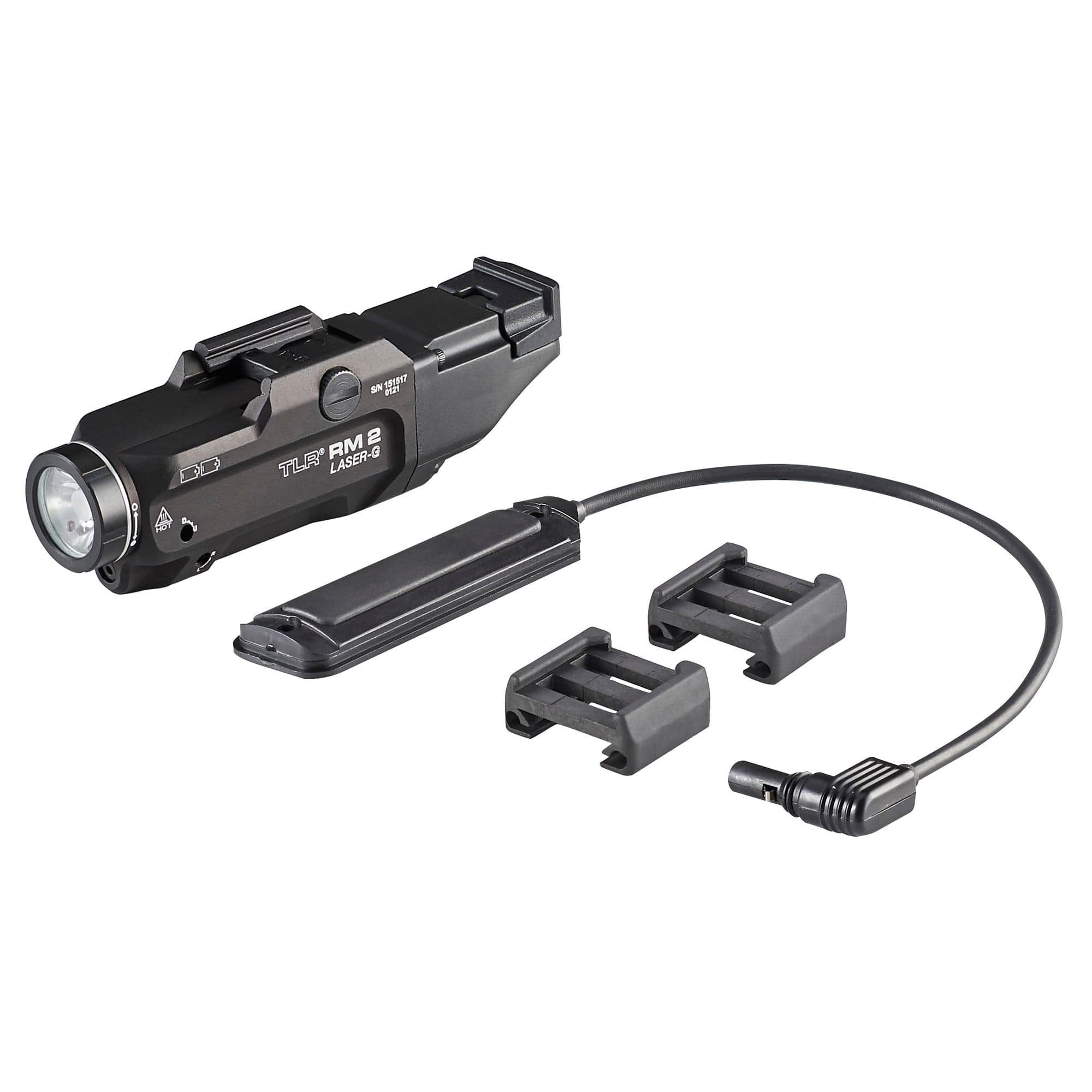 Streamlight TLR RM 2 Laser G Weaponlight 1000 Lumens Remote Switch Black 69453