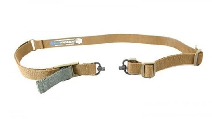 Blue Force Gear Vickers Padded 2-To-1 Sling, Red Swivel Ver - Cb - Vcas-2To1-Red-200-Aa-Cb