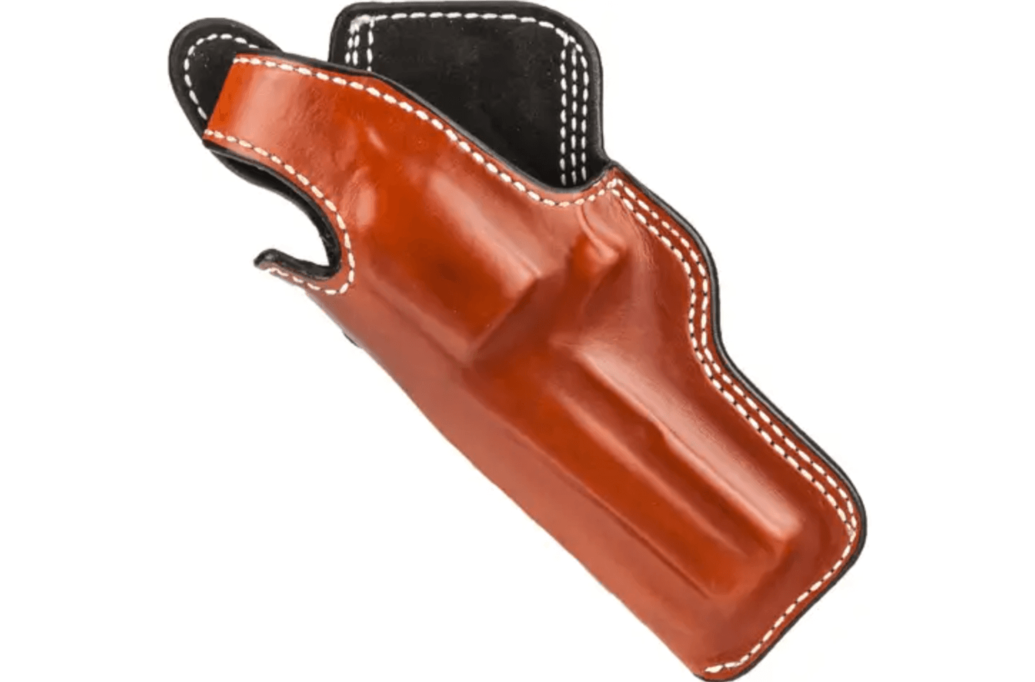 DeSantis Dual Angle Hunter RH Belt Holster For S&W K Frame, Tan - 016TC36Z0