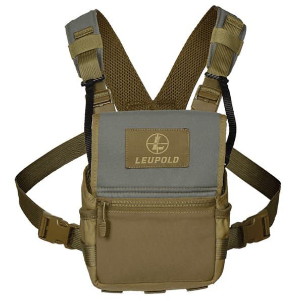 Leupold Pro Guide Bino Harness 2 Polyester 8", Shadow Tan/Gray