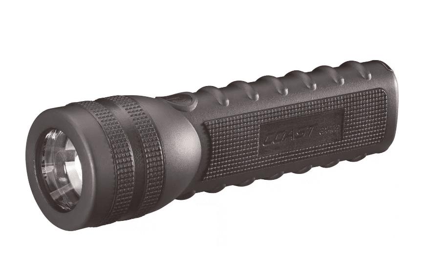Coast GX40R LED Rechargeable Flashlight, Black