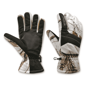 Hot Shot Defender Men's Insulated Waterproof Gloves Realtree Snow