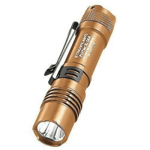 Streamlight Protac 1l-1aa With Lithium, Alkaline Batteries And Holster - Clam - Coyote