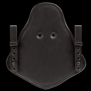 Uncle Mikes Uncle Mike's 51121 Inside The Waistband Adapter With Clips Black Suede Like Belt Clip Ambidextrous