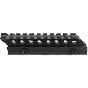 Aim Sports MT012M Riser Mount Picatinny Weaver 0 75 Inch High 5 Inch Aluminum Anodized
