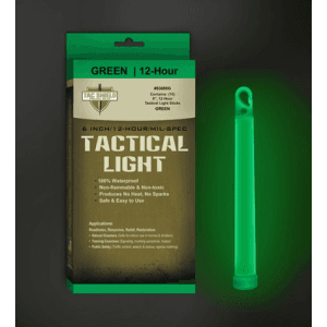 Tac Shield Green Tactical Light 6 Inch Waterproof 12 Hour Usa Made