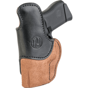 1791 Gunleather Rch3blbr Rch Iwb Size 03 Black/Brown Leather Belt Clip Compatible W/Ruger Lc9/1911/Glock 43/43x Right Hand