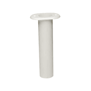 T-H Marine Rod Holder Flat Top Flush Mount Fish White