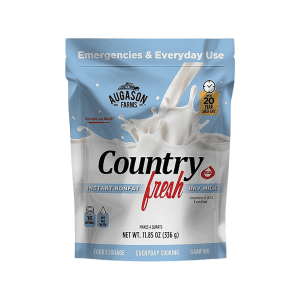 Augason Farms Freeze Dried Country Fresh 100% Real Instant Nonfat Dry Milk Pouch