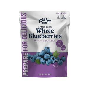 Augason Farms Freeze Dried Blueberries Pouch 2.5oz