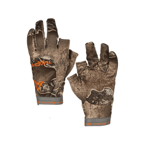 Thacha Gear Men's L-2 Midweight Fingerless Gloves Realtree Excape XL/2XL