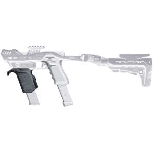Recover Tactical Mgx Angled Picatinny Foregrip With Magazine Pouch For Small Frame Glock Polymer Catch Black