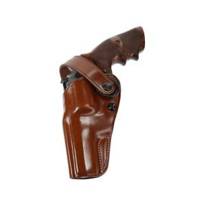 Galco D.a.o. Dual Action Outdoorsman Owb Holster Left Hand S&w K-, L-Frame, Ruger Gp100, Security Six, Speed Six, Colt King Cobra, Python, Cobra 4" Leather Tan