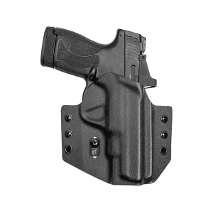 Tulster Contour OWB Holster Right Hand Smith & Wesson M&P Shield , Plus 4" 9, 40 Kydex Black