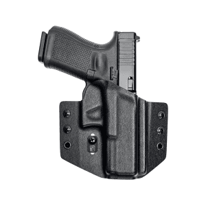 Tulster Contour OWB Holster Right Hand for Glock 19, 19 MOS, 19X, 23, 25, 32, 44, 45 Kydex Black