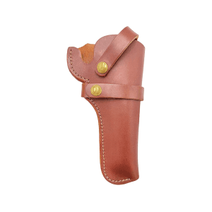 Hunter 1100 Snap-Off Owb Holster Right Hand Colt King Cobra, Python, Ruger Vaquero 5.5" To 6" Leather Chestnut