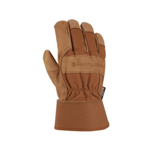 Carhartt Men's Safety Cuff Insulated Work Gloves Brown Large