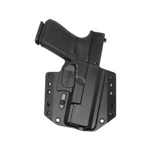 Bravo Concealment BCA 3.0 OWB Holster Right Hand Glock 19, 23, 19X, 19 MOS, 32, 45 Polymer Black