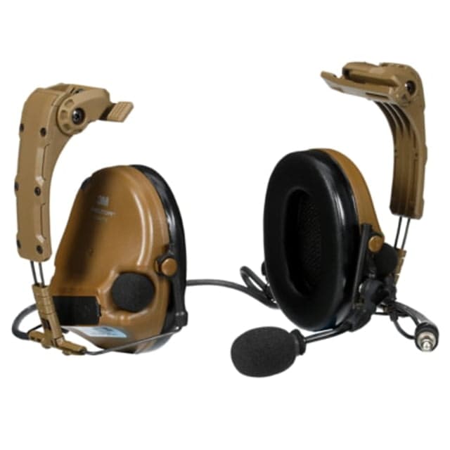 3M Peltor Comtac VI NIB Headset w/IHPS Attachment Single Lead Coyote Brown MT20H682HPS-47N CY