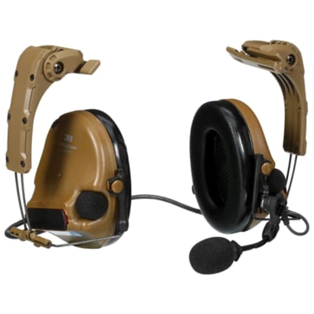 3m Peltor Comtac Vi Nib Hearing Defender Headset W/Ihps Attachment Coyote Brown Mt20h682hps-09n Cy
