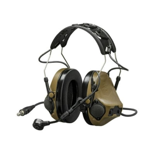 3M Peltor Comtac VIII Single Comm Headset Nexus 4-Con Coyote Brown MT14H418A-47 CY