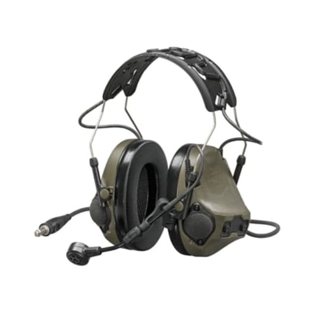 3M Peltor Comtac VIII Single Comm Headset Nexus 4-Con OD Green MT14H418A-47 GN