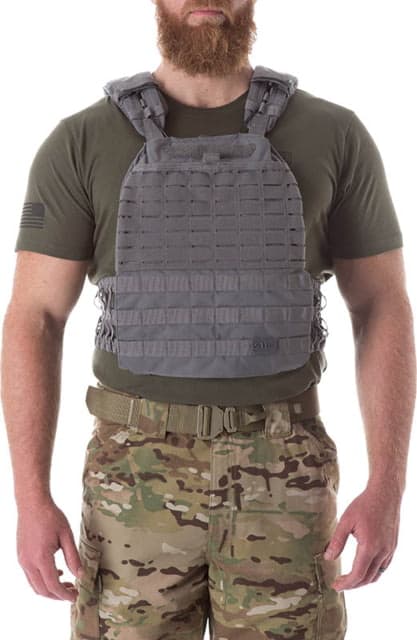 5.11 Tactical TacTec Plate Carrier Small - Extra Large Storm SZ