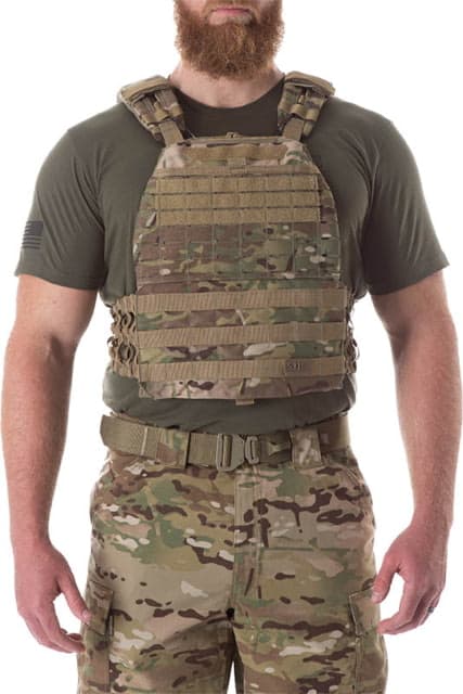 5.11 Tactical TacTec Plate Carrier Extra Small - Extra Large MultiCam SZ