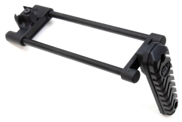 A3 Industries Universal Picatinny Mount - Modular Telescoping Stock w/Magpul 2 Rubber Buttpad Black 7.00in