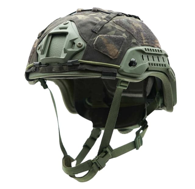 Ace Link Armor Ballistic Helmet Cover Camouflage Black Multi-Cam Large