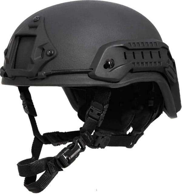 Ace Link Armor High Cut Ballistic Helmet Black Extra Large