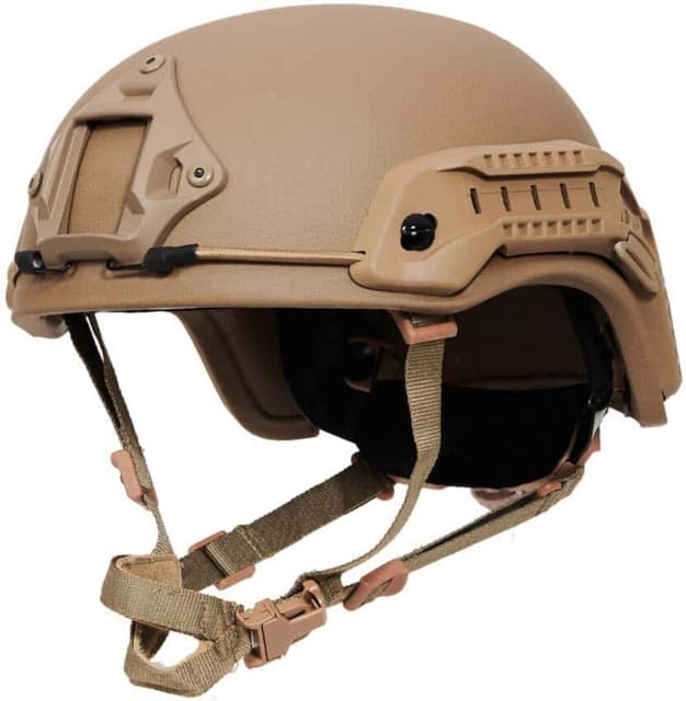 Ace Link Armor High Cut Ballistic Helmet Coyote Brown Extra Large