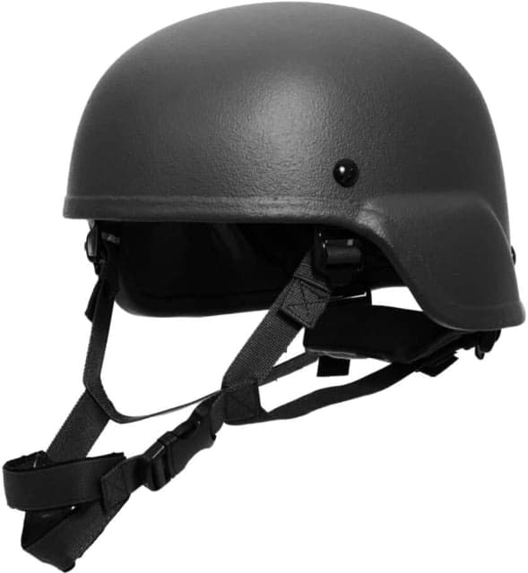 Ace Link Armor Mich Ballistic Helmet Black Extra Large