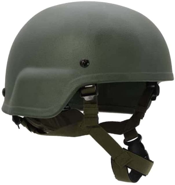 Ace Link Armor Mich Ballistic Helmet Green Extra Large