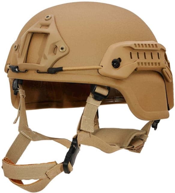 Ace Link Armor Mich Combat Ballistic Helmet Coyote Brown Extra Large