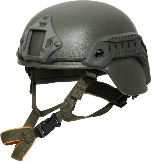 Ace Link Armor Mich Combat Ballistic Helmet Od Green Medium