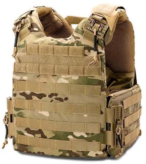 Ace Link Armor 2.0 QuadRelease Ultra Plate Carrier For 11x14 Armor Plates Camo XL