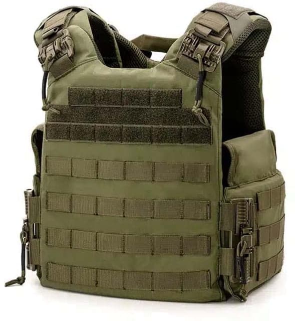 Ace Link Armor Quadrelease Ultra 2.0 Plate Carrier Only Green XL
