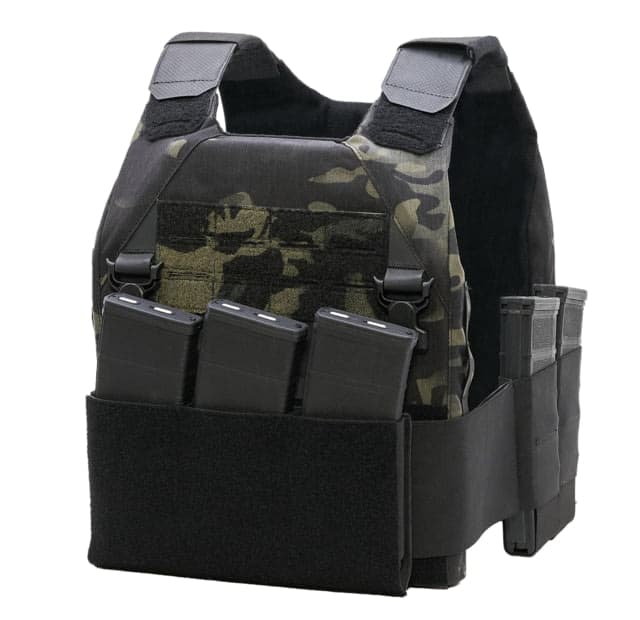 Ace Link Armor React Plate Carrier Black Multicam Medium