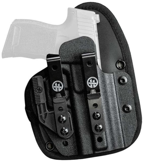 Adaptive Tactical OMNICARRY Multi-Fit Kydex IWB Holster Right Hand Black