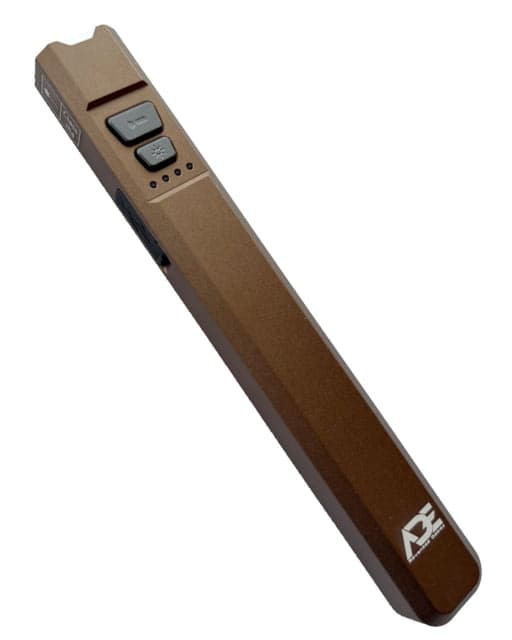 ADE Advanced Optics Pro USB-C Rechargeable Battery 1000 Lumens LED EDC Flat Flashlight Coyote Brown F504 Coyote Brown