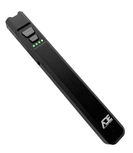 Ade Advanced Optics Pro Usb-C Rechargeable Battery 1000 Lumens Led Edc Flat Flashlight Black F504 Black