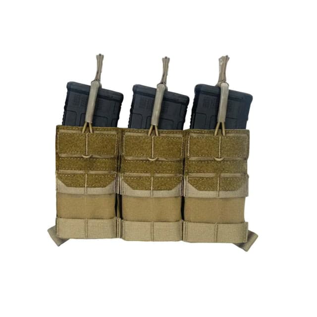 Agilite AG3 Placard Triple Mag Pouch Coyote Brown
