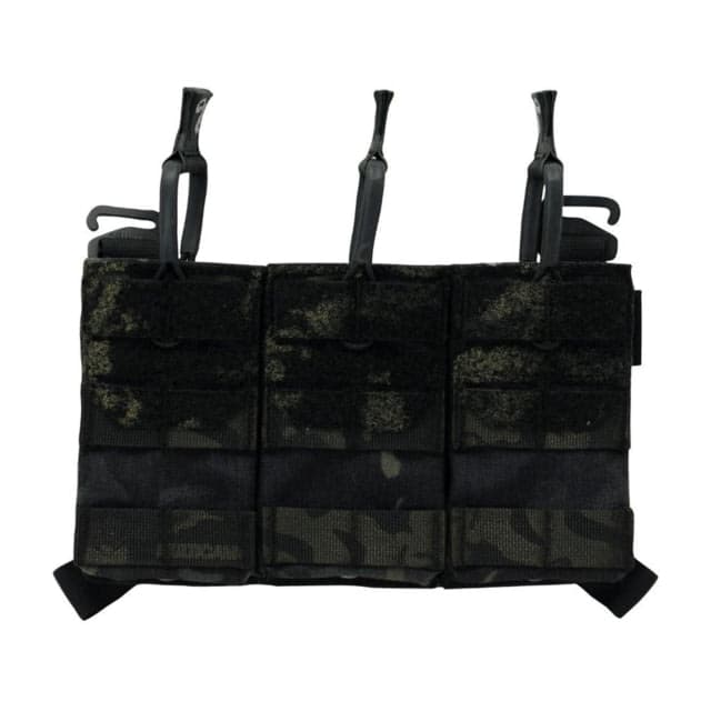 Agilite AG3 Placard Triple Mag Pouch Multicam Black