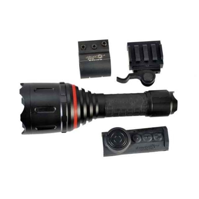 Aimshot Adjustable Infrared Beam Wireless Pressure Switch Flashlight Kit Black