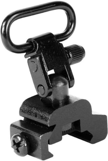 Aim Sports Inc Sling Rail Mount W/Quick Release Swing Swivel Black Small