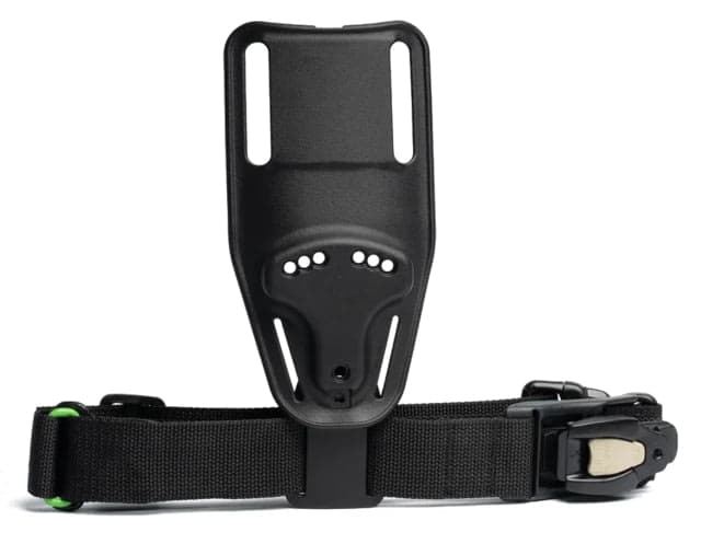 Alien Gear Holsters Low Ride Rapid Force Belt Slide Expansion Taq Strap - Standard Buckle - Bag Packaging Matte Black
